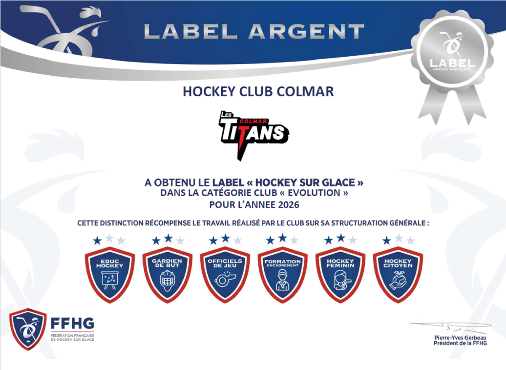 Label argent HCC