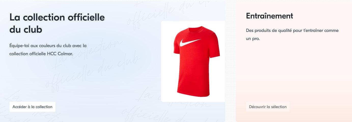 Boutique Nike Titans de Colmar